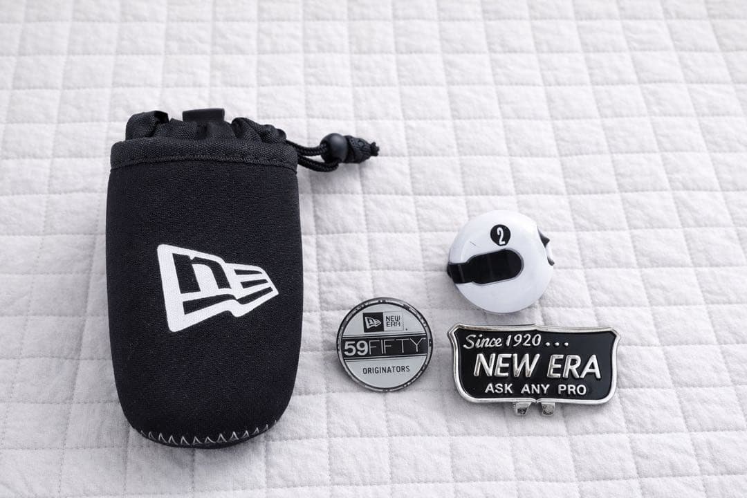 ニューエラ　NEW ERA 保冷バッグ　ゴルフグッズ　ゴルフボール　ピンフラッグ