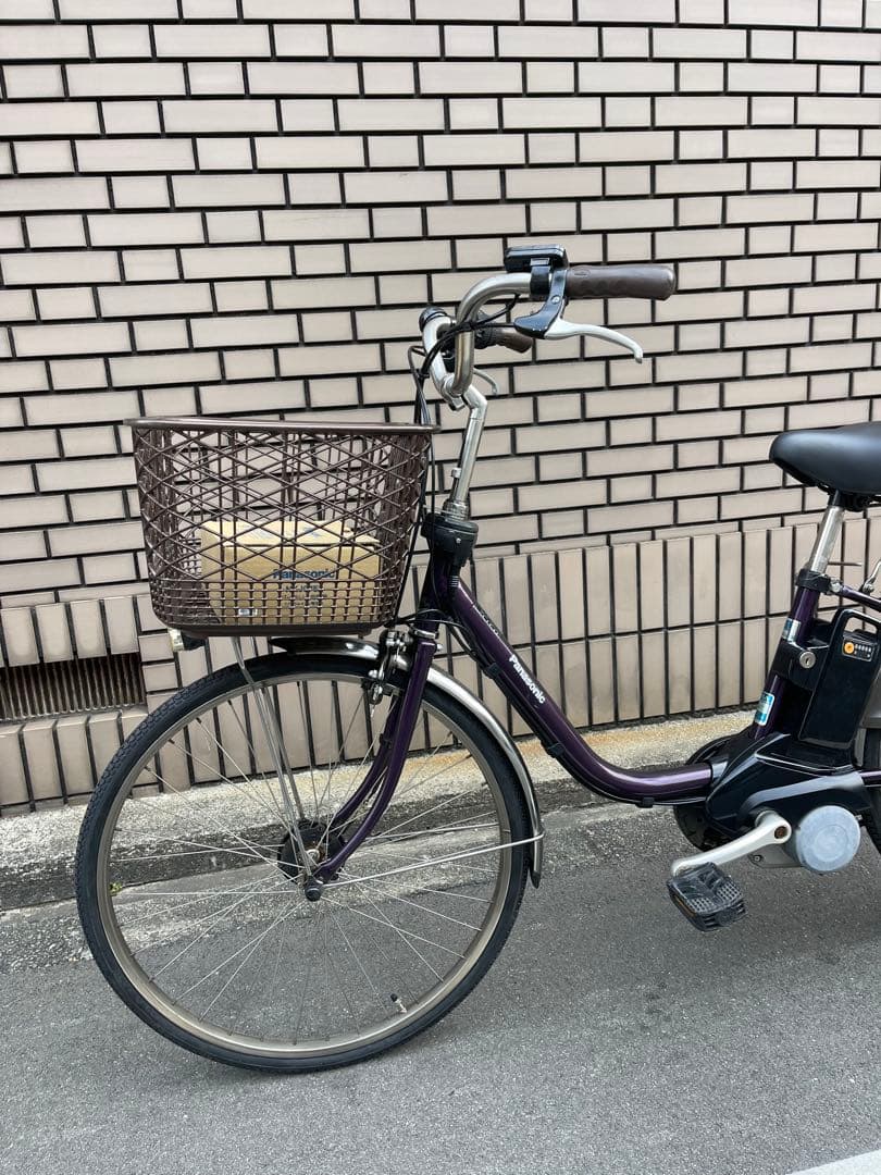 12ahパナソニック電動アシスト自転車24インチ