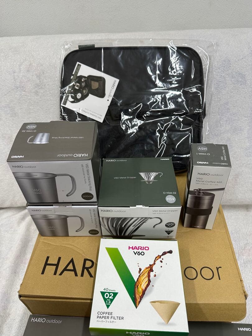 バーベキュー・調理用品 @HARIO V60 Outdoor Coffee Full Set