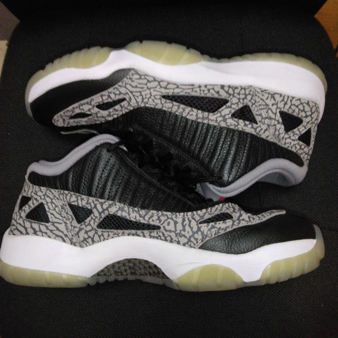 最終値下げ 美品 AIR JORDAN 11 RETRO LOW IE 26.5
