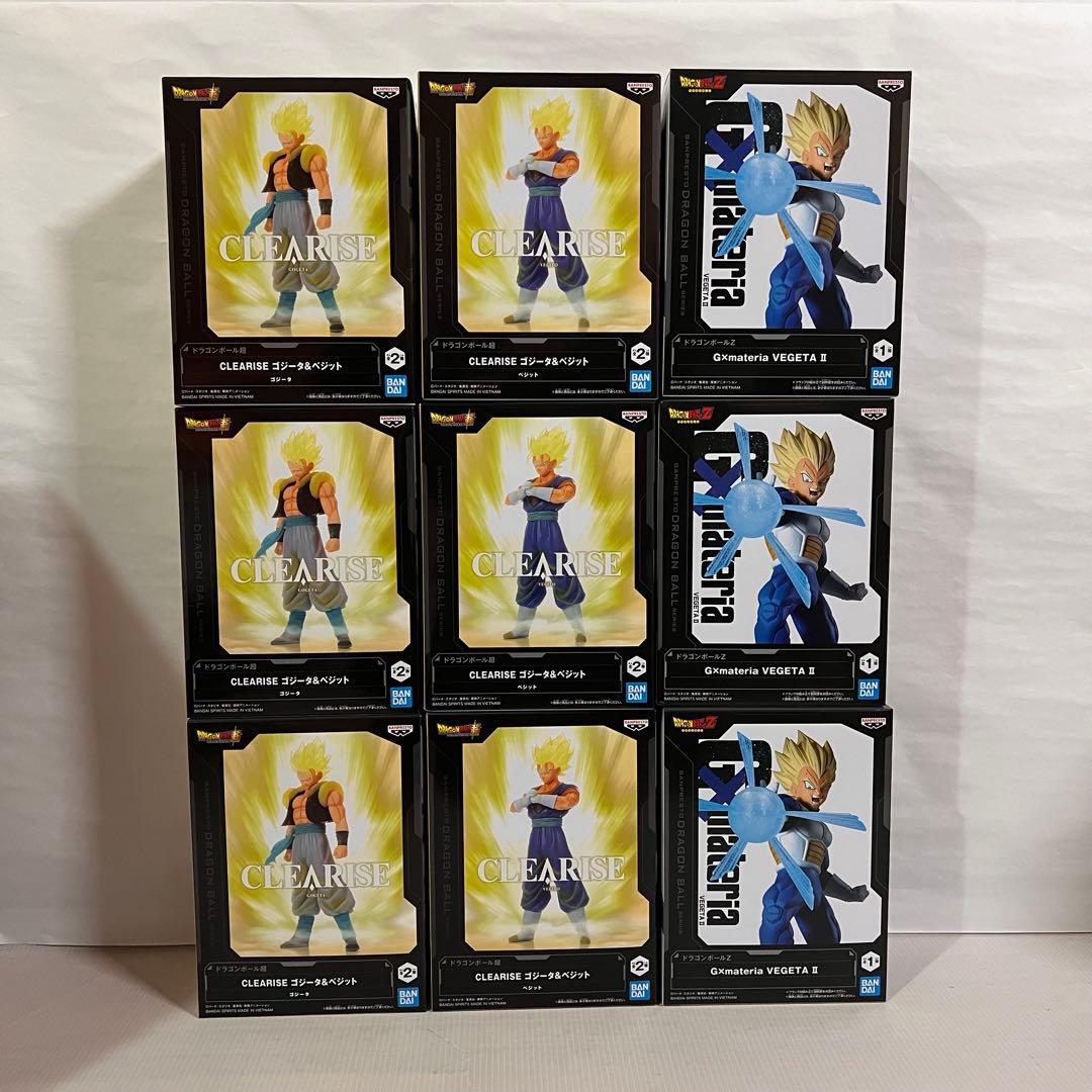 ドラゴンボール ベジータ CLEARISE ゴジータ　ベジット　フィギュア