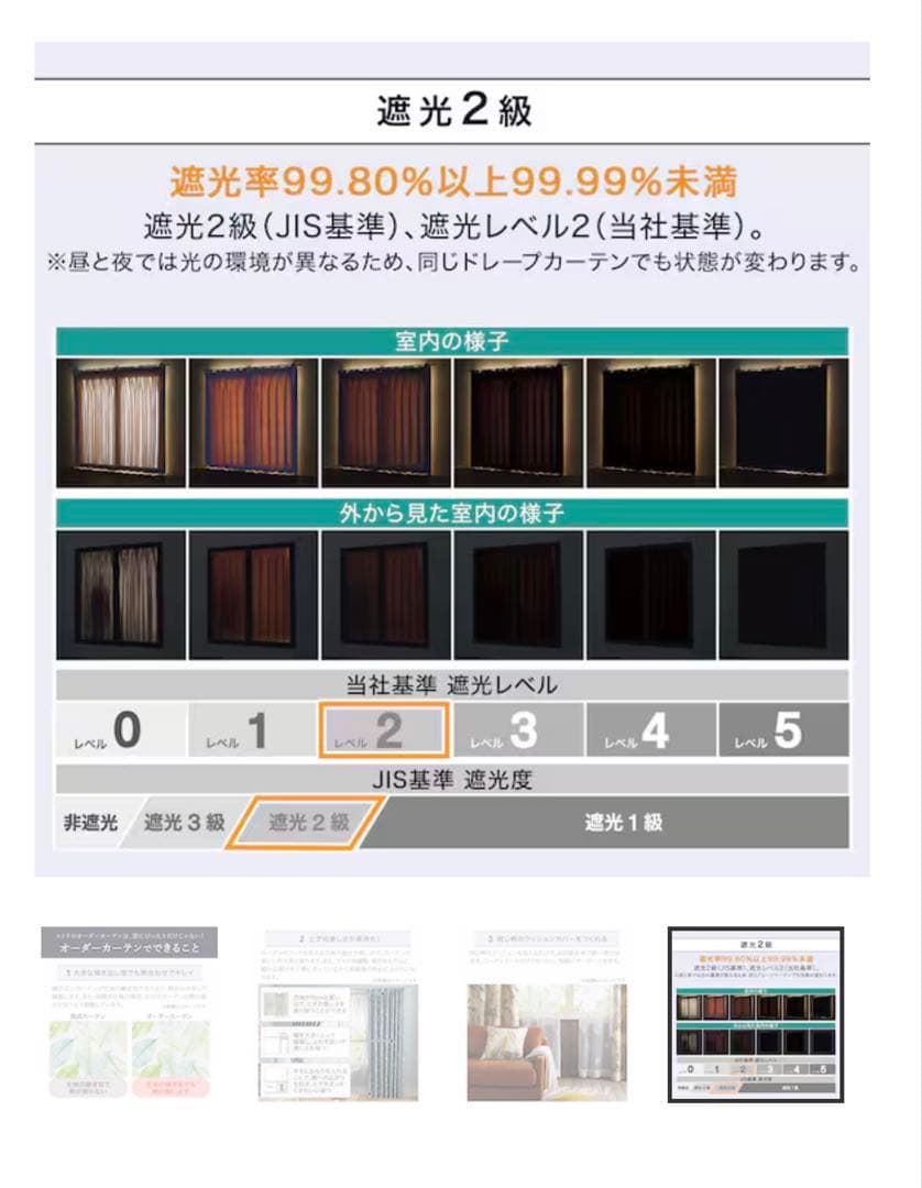 ニトリ オーダーカーテン センチュリーブラック 7306715-4 2枚セット