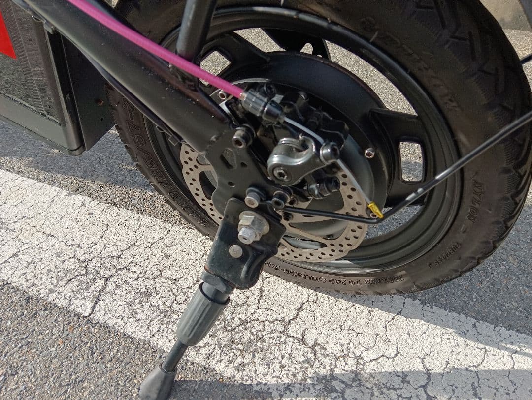 折りたたみ電動アシスト自転車 カスタムLED仕様