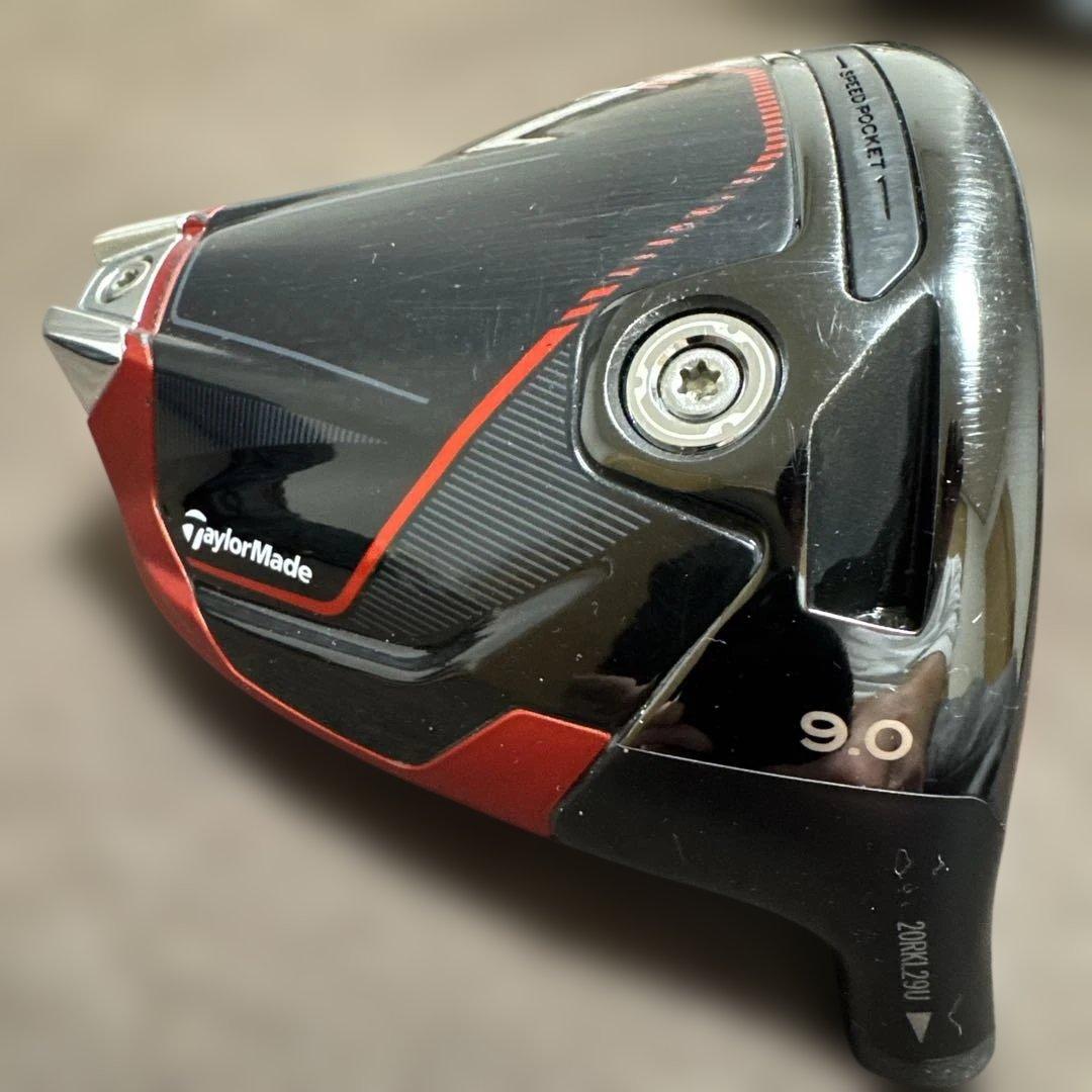 テーラーメイド　ステルス２　９度　ドライバーヘッド単品