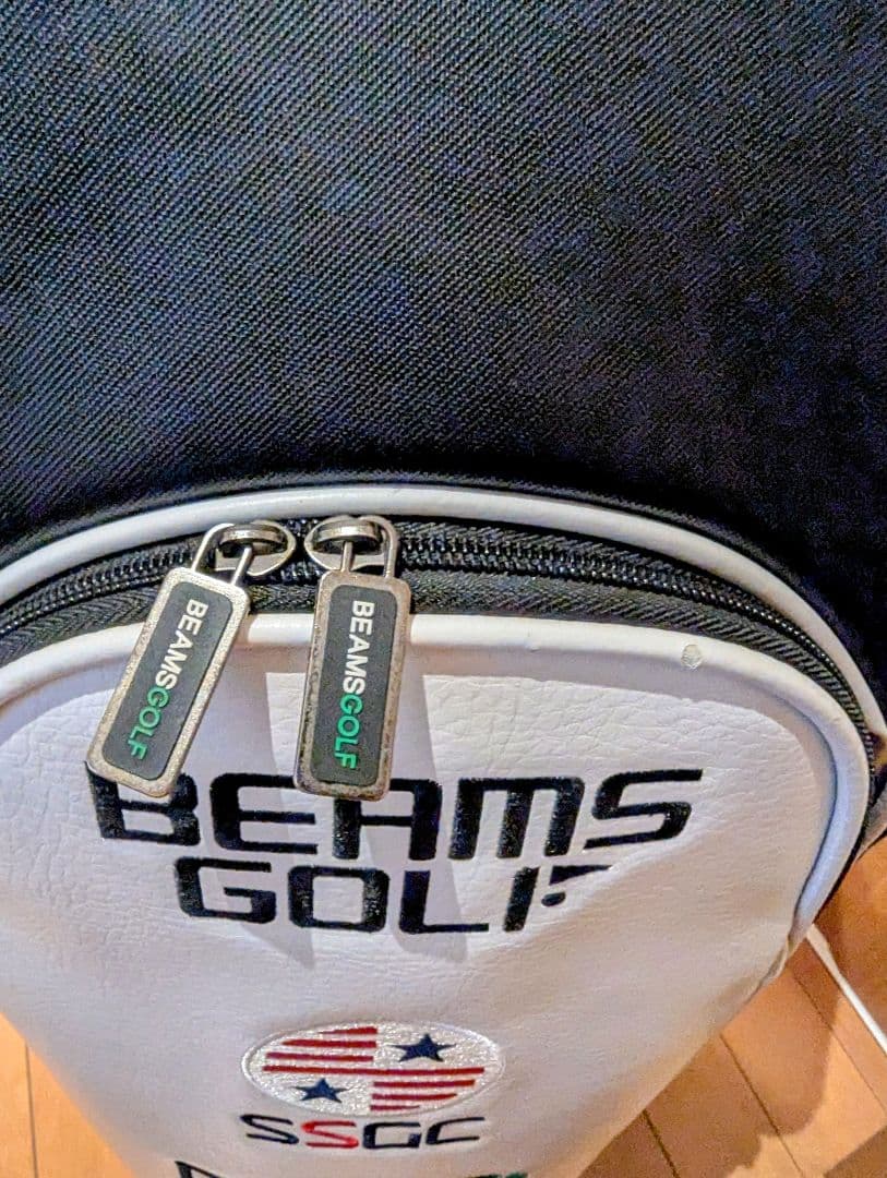 BEAMS GOLF キャディバッグ・ヘッドカバー、シューズ入れセット