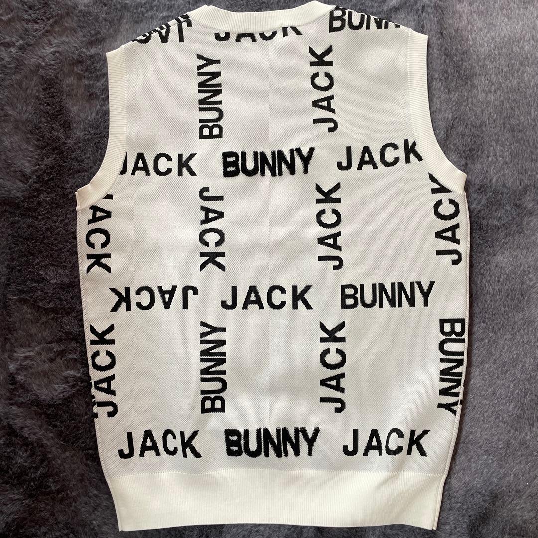 美品　Jack Bunny!! ロゴベスト サイズ1 パーリーゲイツ