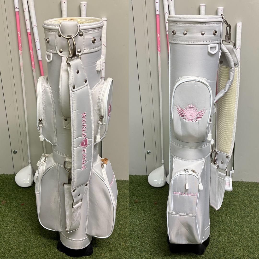 レディースゴルフクラブセット【WORLD EAGLE】【クラブ未使用品】