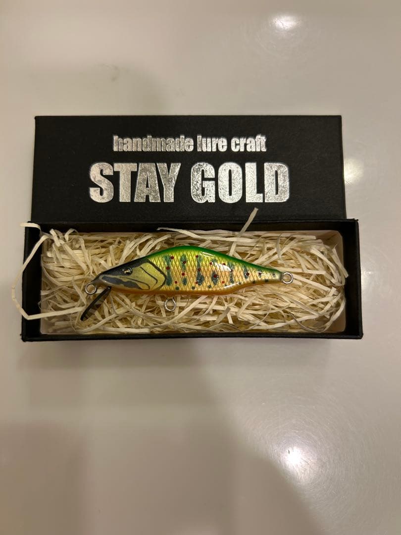ご*ざ様 STAYGOLD ステイゴールド 極薄50S ハンドメイドミノー