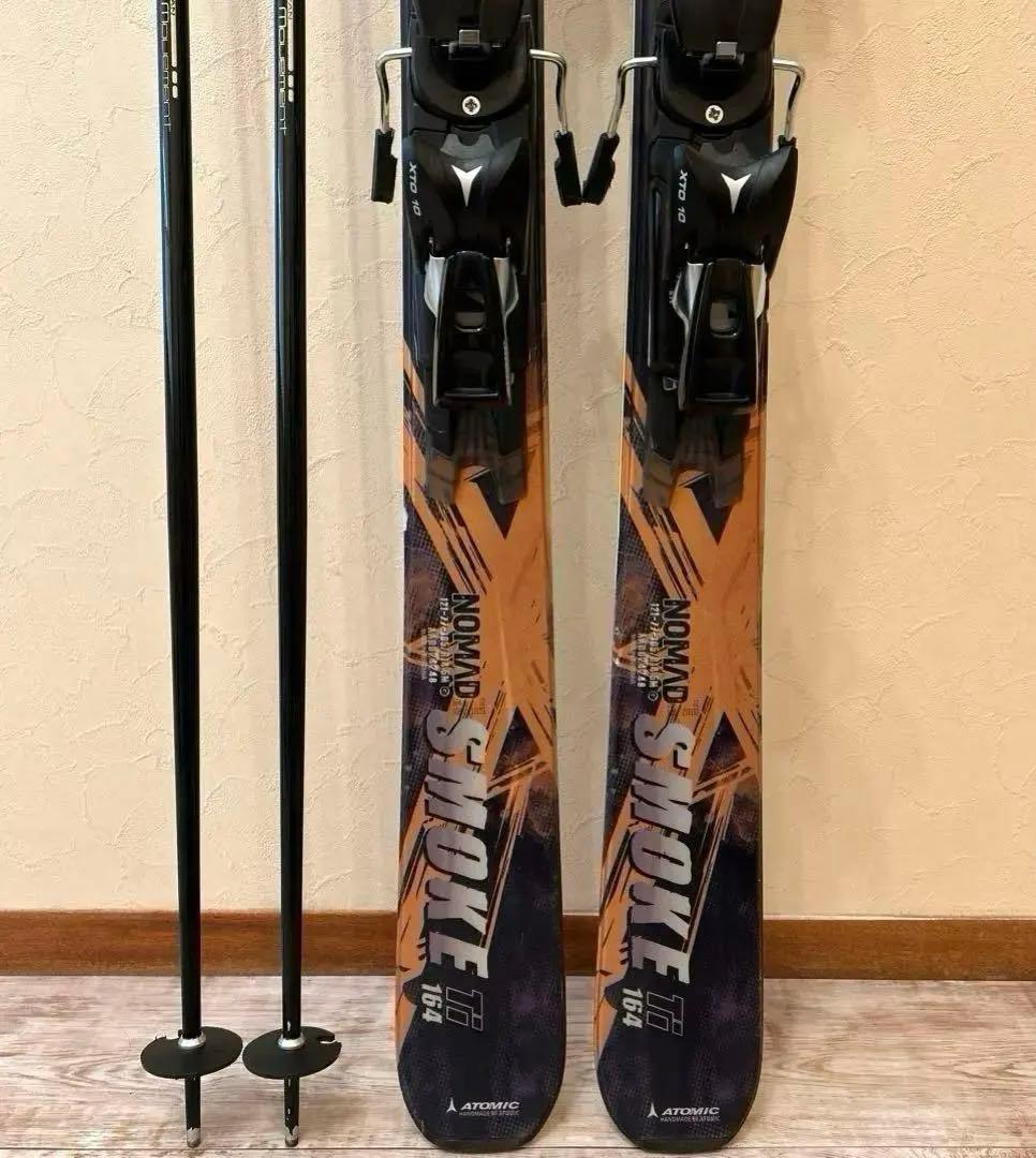 ◾️カービングスキーセット　板164㎝　ブーツ27.5㎝　男性用　メンズ用