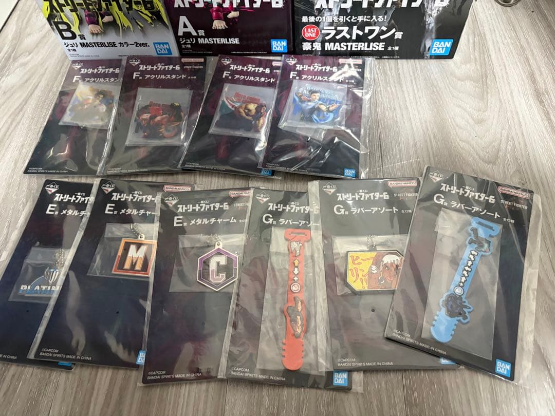 ストリートファイター6 一番くじ A賞 ジュリ　ラストワン賞 豪鬼 フィギュア