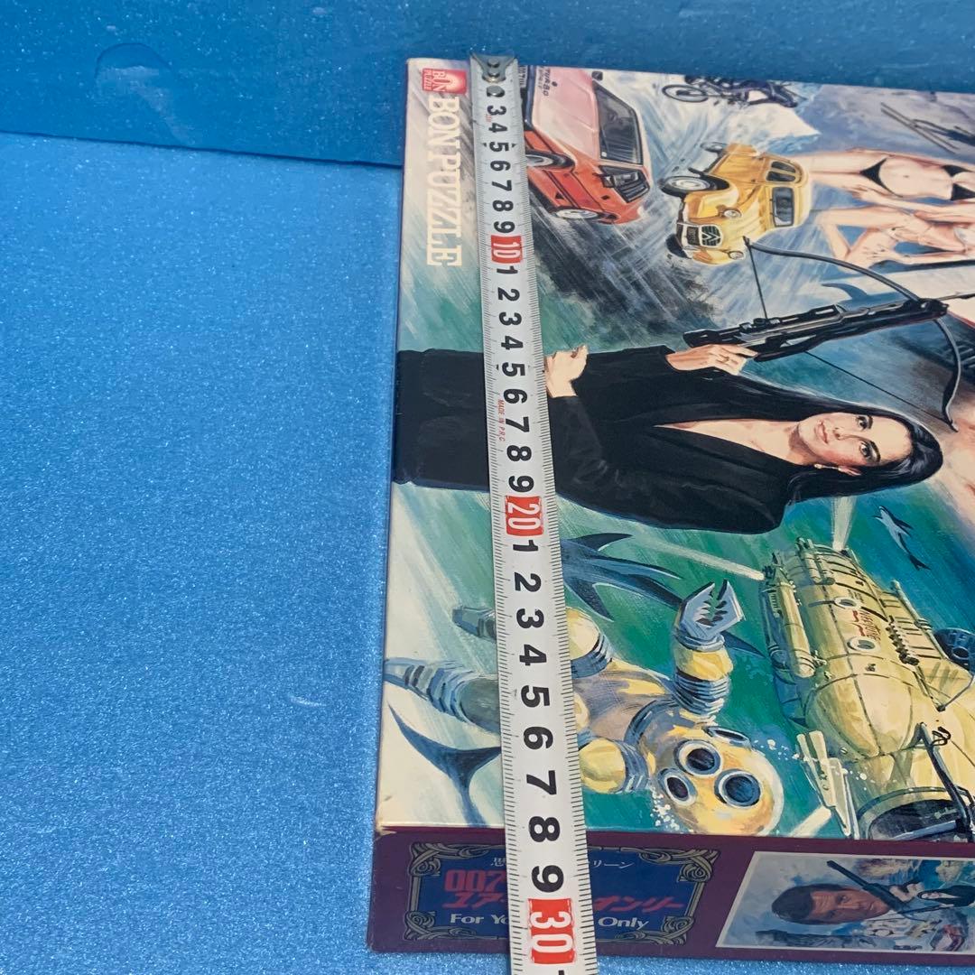 当時物　007 ユア・アイズ・オンリー　1000pcs　パズル ロジャー・ムーア