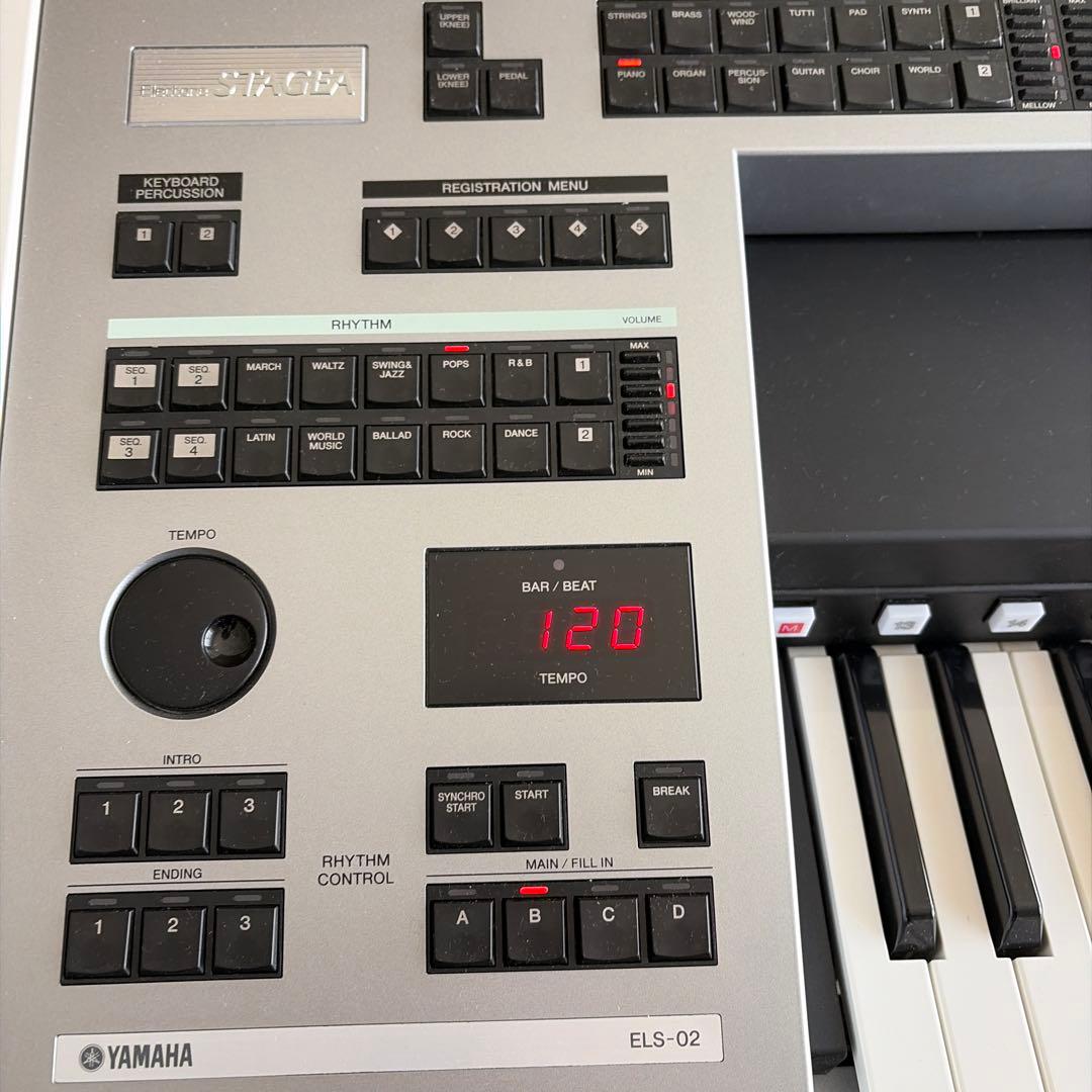 YAMAHA ELS-02 61鍵 電子ピアノ　ヤマハ　美中古　おまけ付き