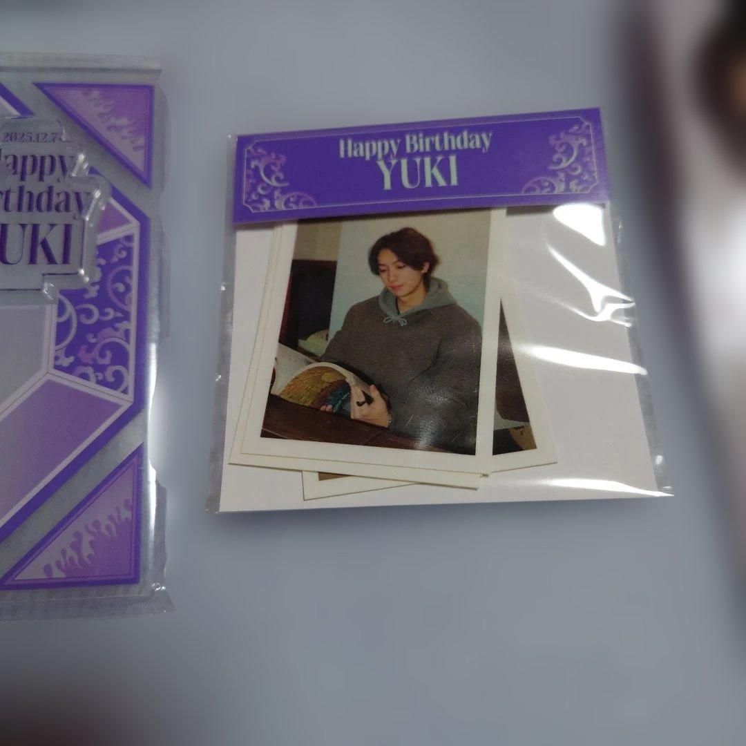 龍宮城　冨田侑暉　Birthdayグッズコンプセット　おまけ生写真2枚付き