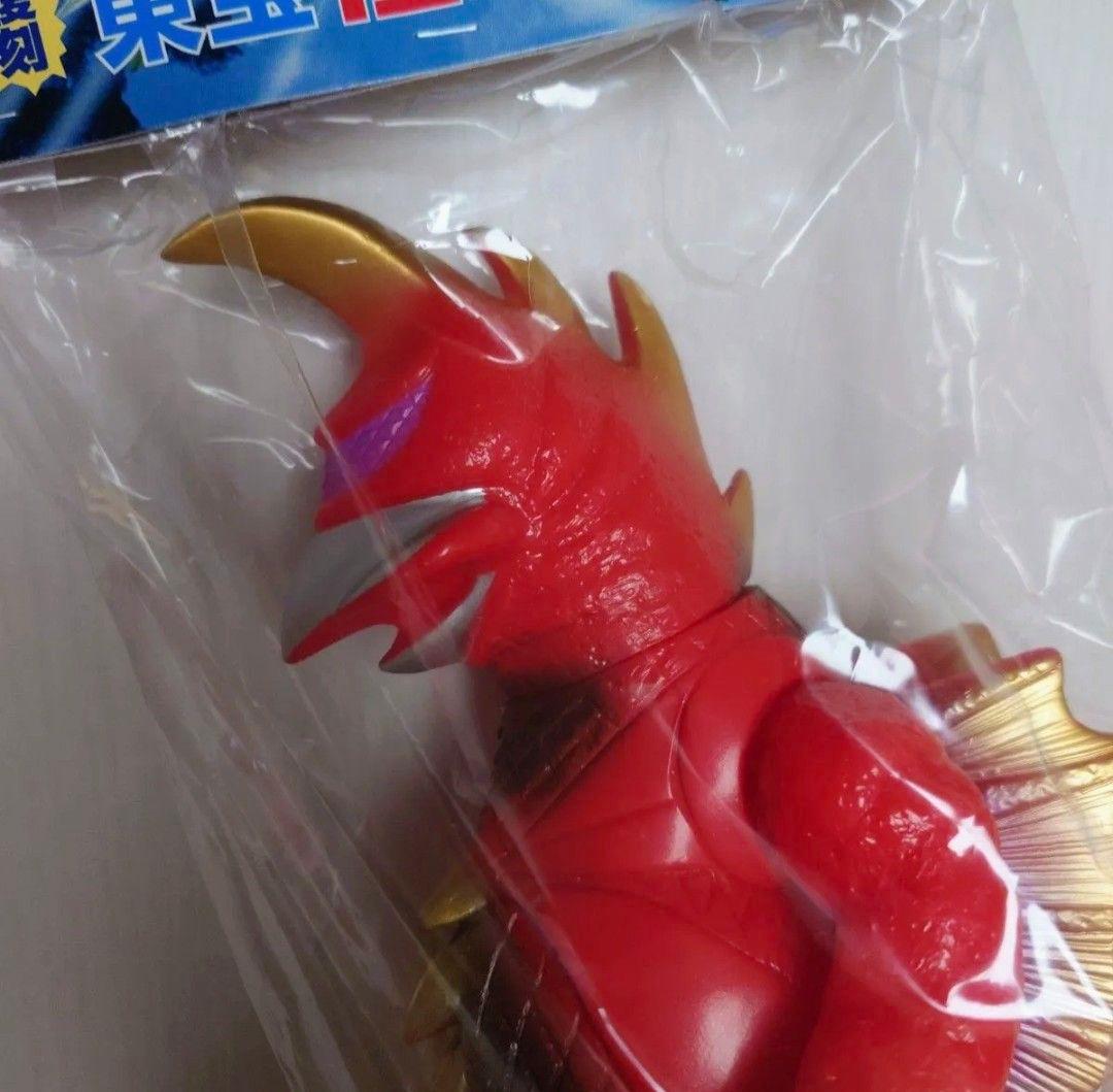 ブルマァク ガイガン レッド 復刻 レトロ ソフビ 東宝 ゴジラ
