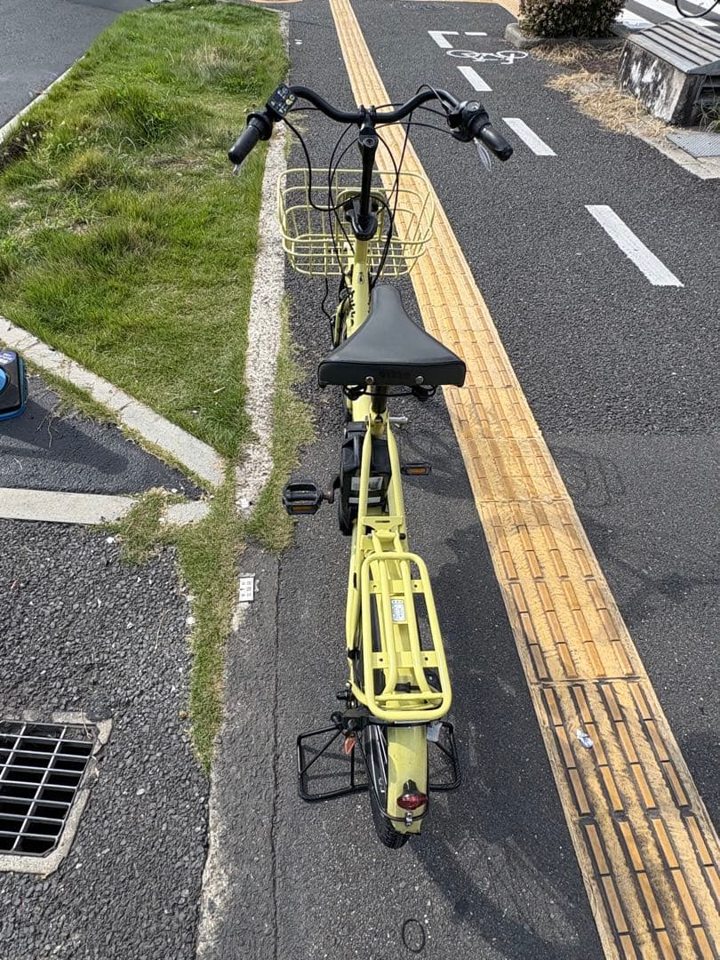 中古20インチブリヂストン電動アシスト自転車　8.7Ah 大阪