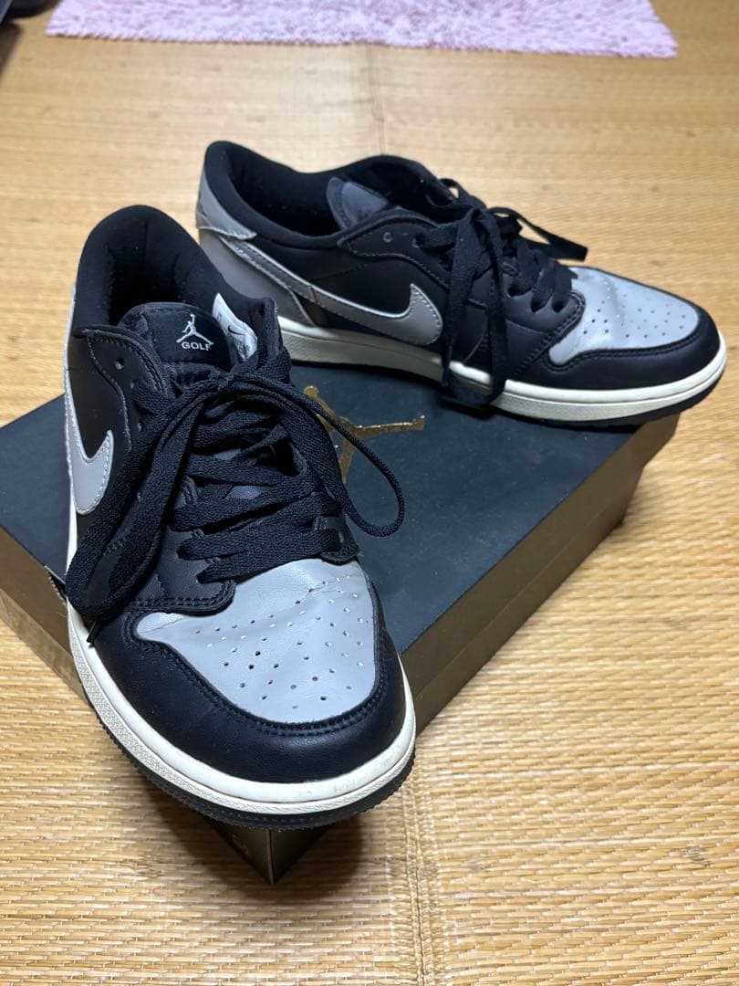 Air Jordan 1 Low ブラック/グレー