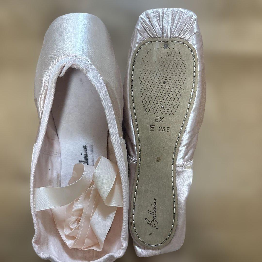 Ballerinaトゥシューズ EX 25.5cm ピンク