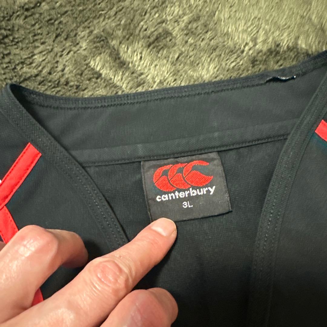canterbury 本物✨ラグビー日本代表ジャパン トレーニングジャージ2XL
