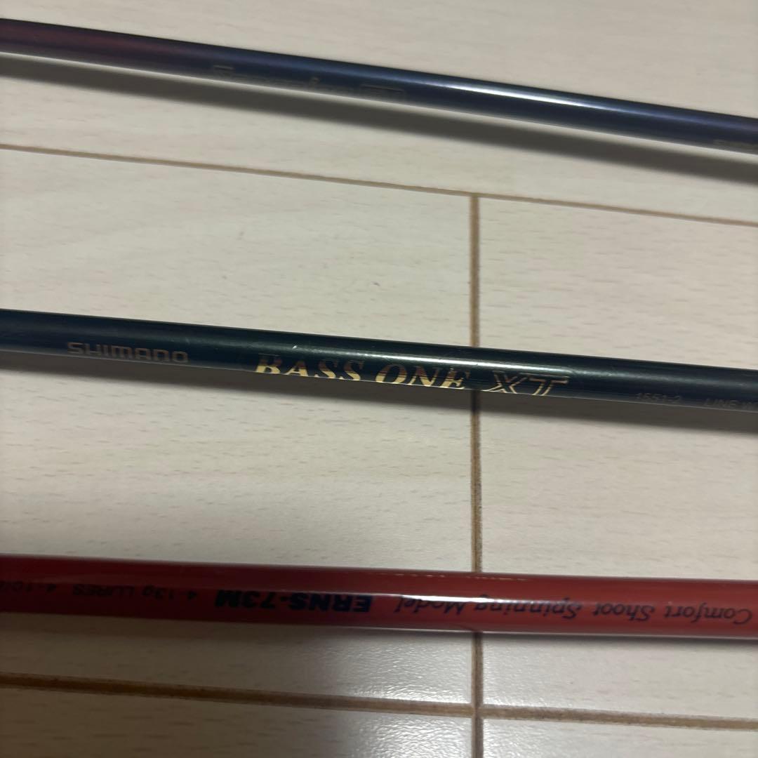 スコーピオンロッドなど3本セット中古