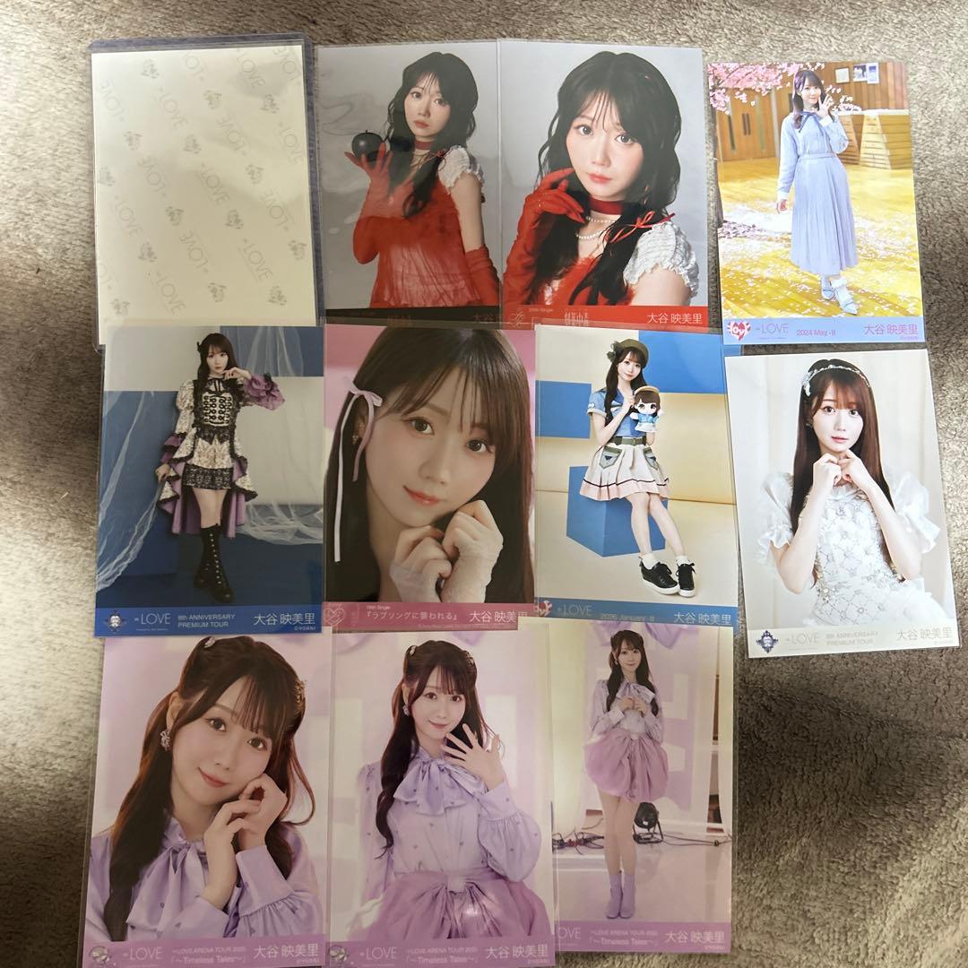 ＝LOVE イコラブ 大谷映美里 直筆 チュウ とくべチュ、して