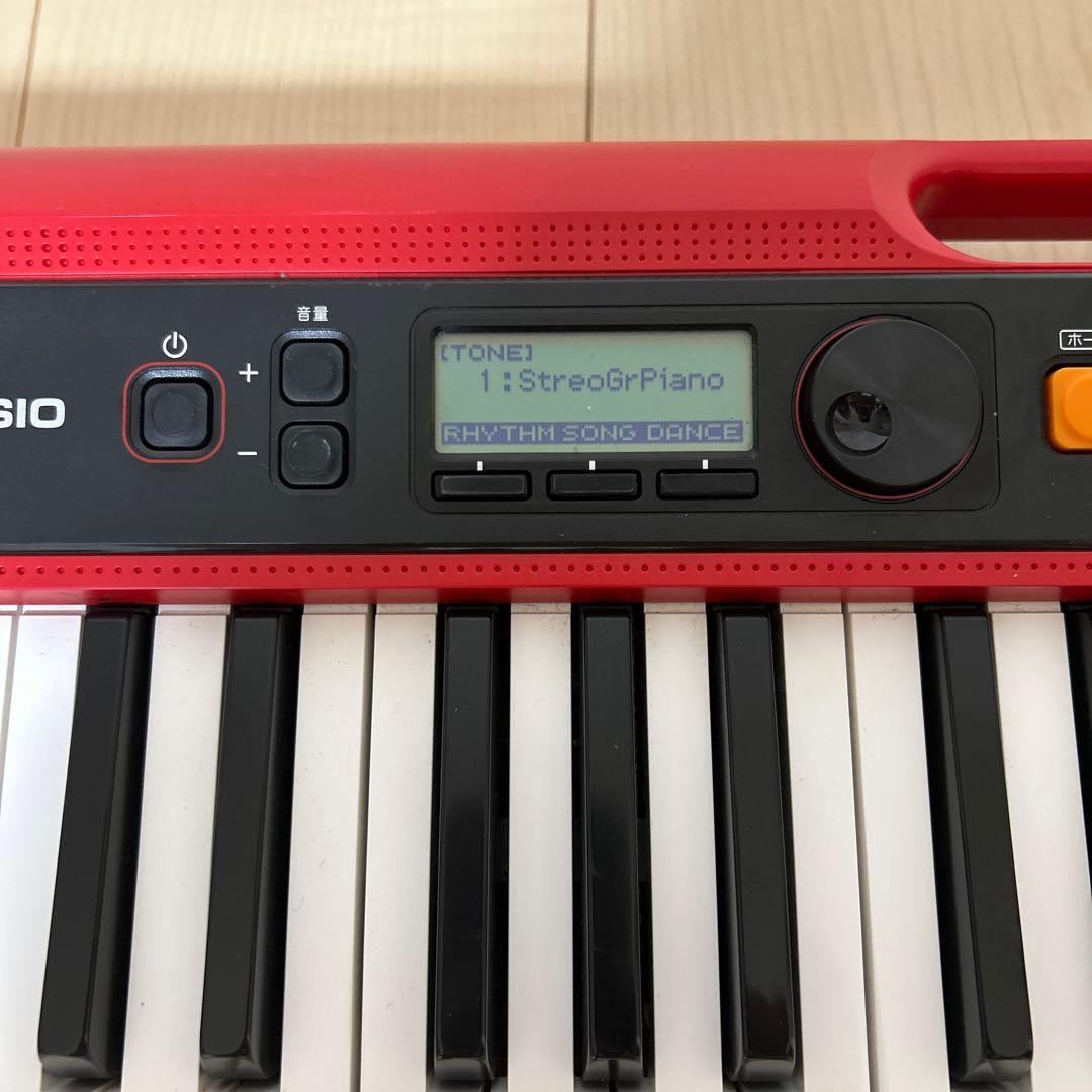 CASIO CT-S200 レッド ポータブルキーボード