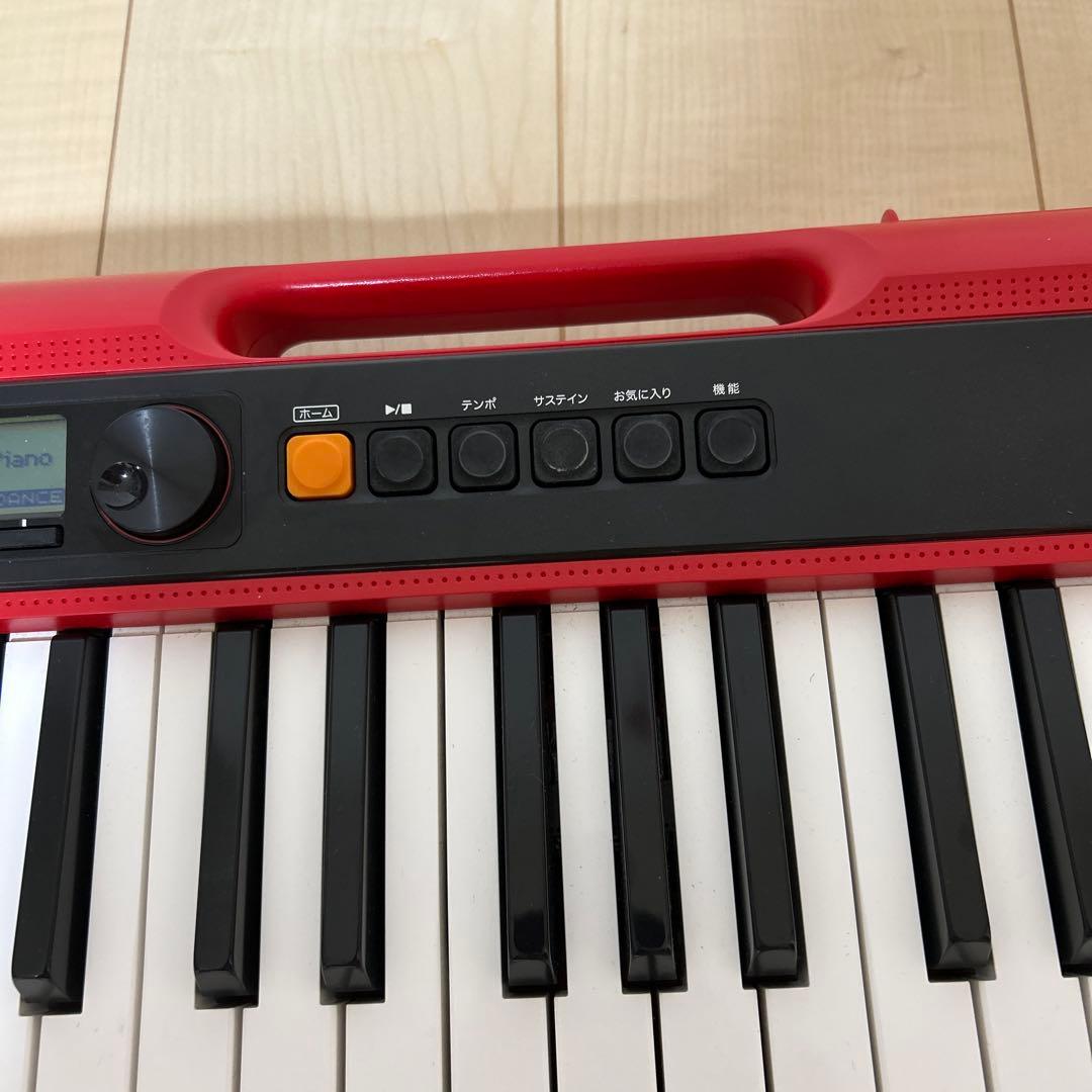 CASIO CT-S200 レッド ポータブルキーボード