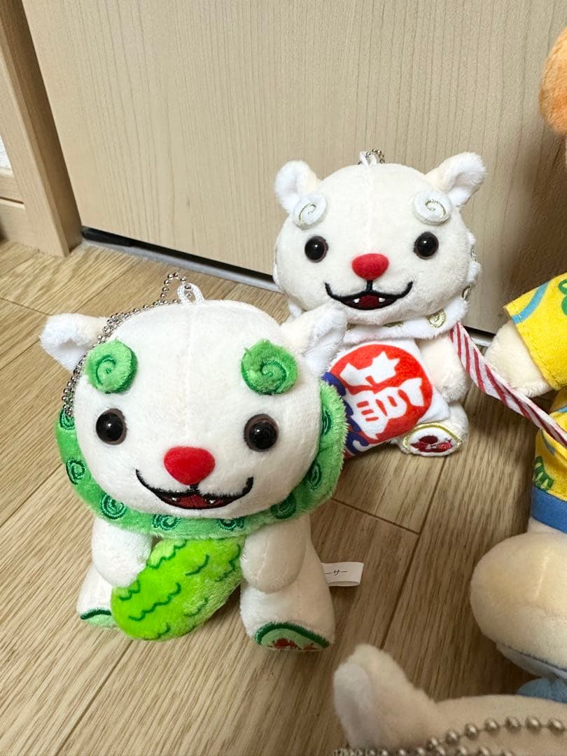 沖縄　シーサーぬいぐるみ9点セット