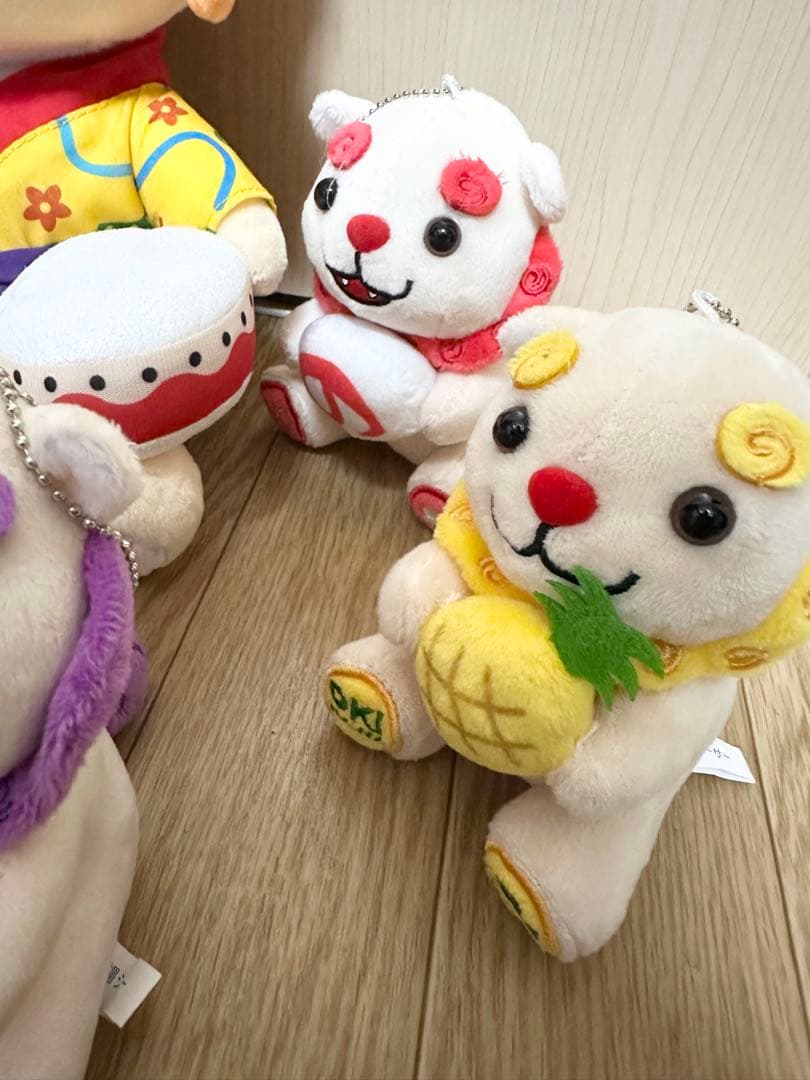 沖縄　シーサーぬいぐるみ9点セット