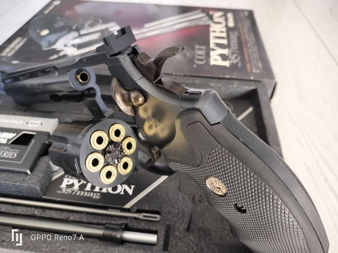 東京マルイ コルトパイソン 357mag 6inch ガスリボルバー