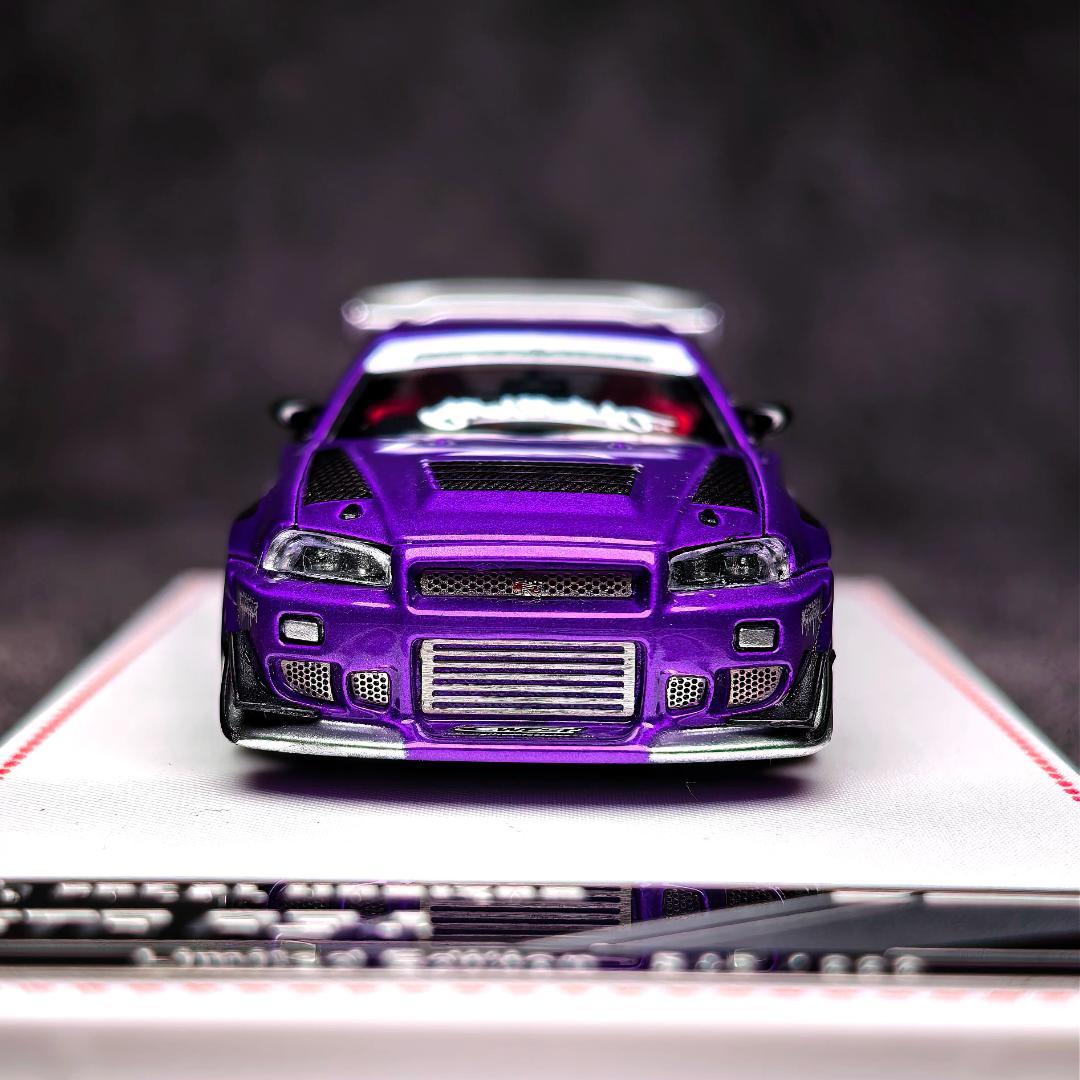ミニカー 1/64 Focal Horizon GTR R34