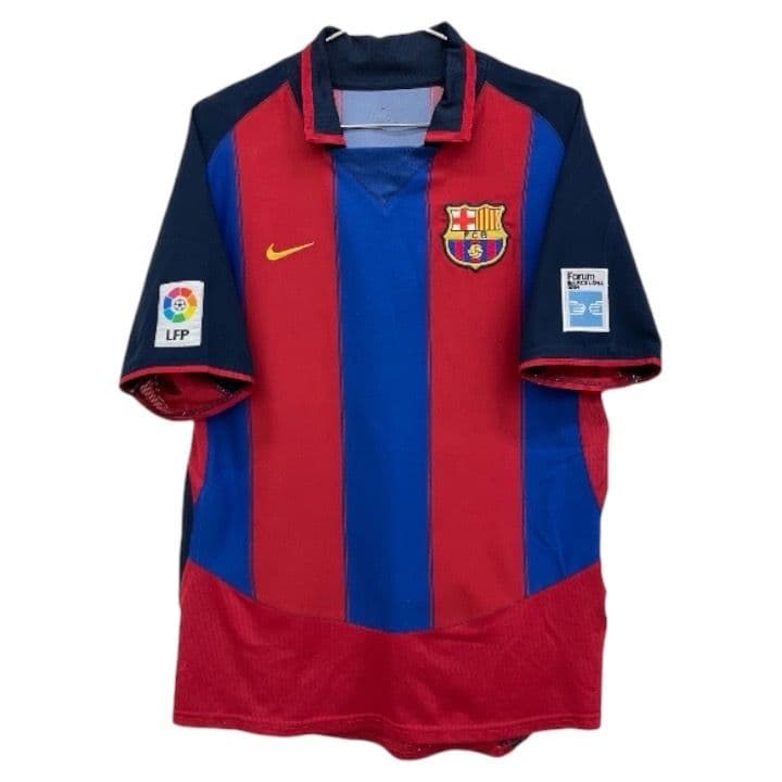 03-04 バルセロナ　ロナウジーニョ　NIKEオフィシャル　当時物ユニフォーム
