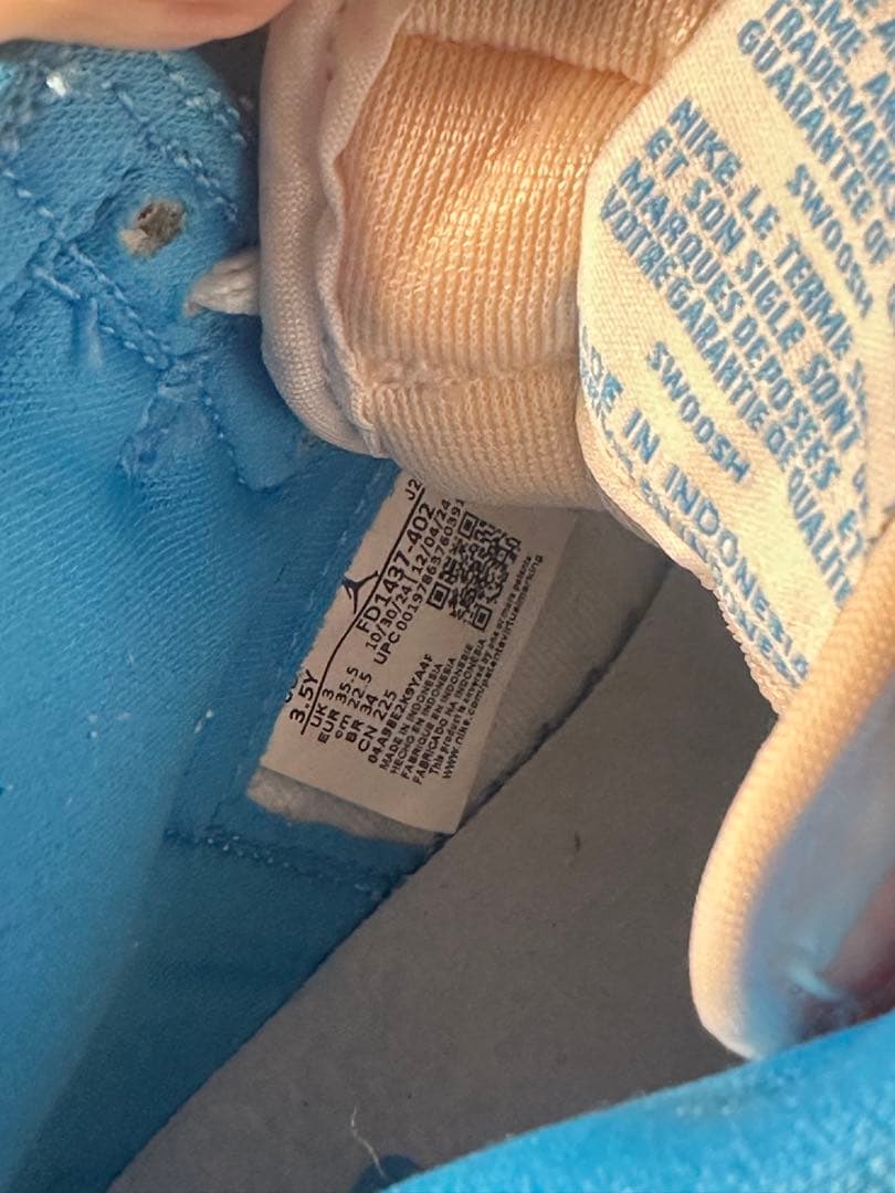 シューズ(女性用) Nike Air Jordan 1 Retro High OG UNC 22.5