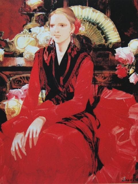 斎藤三郎、【冬】、新品高級額 額装付、希少画集画、状態良好