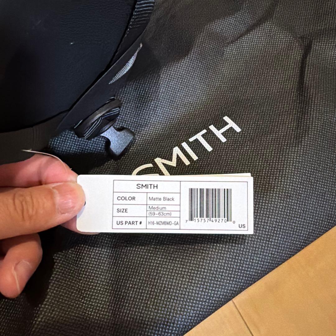 【未使用品】SMITH Maze ヘルメット Mサイズ マットブラック