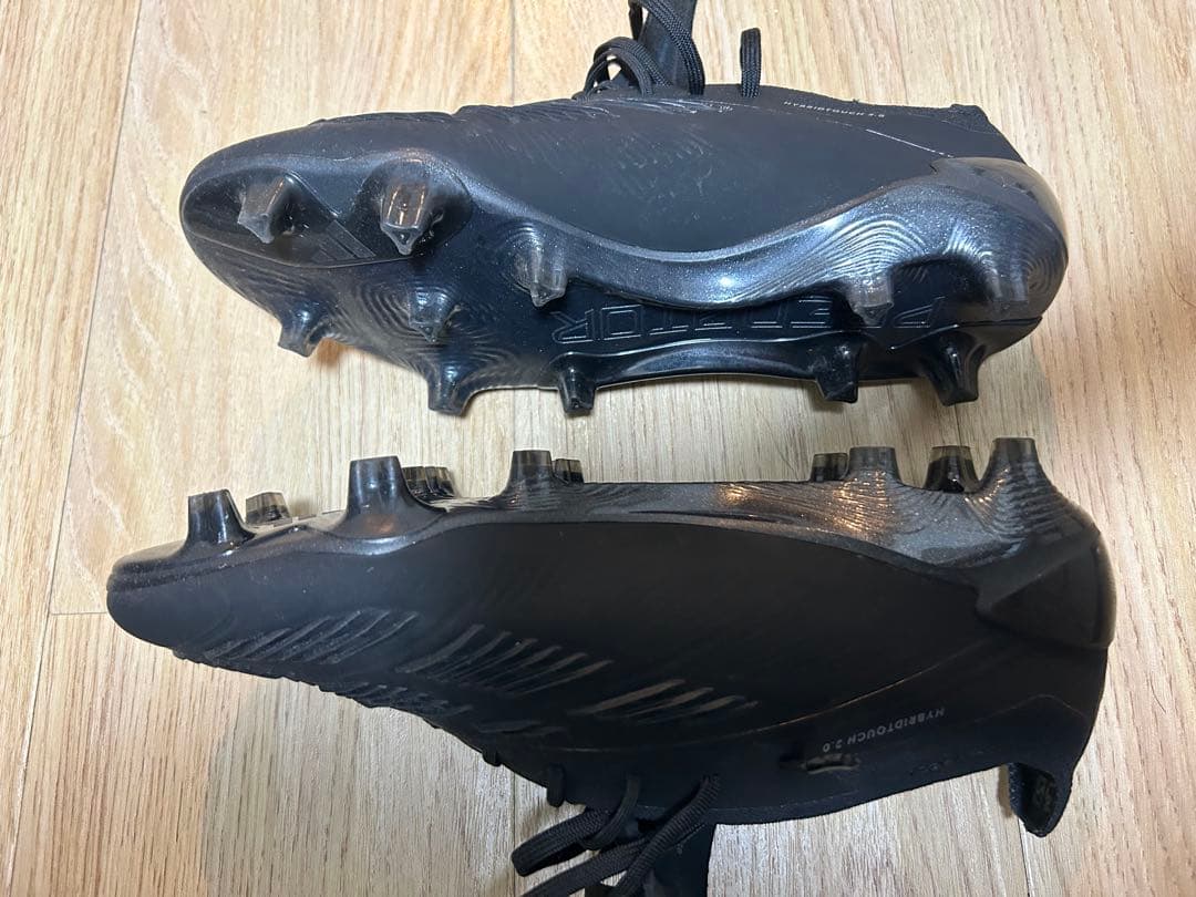 Adidas Predator ブラック スパイク 収納バッグ付き
