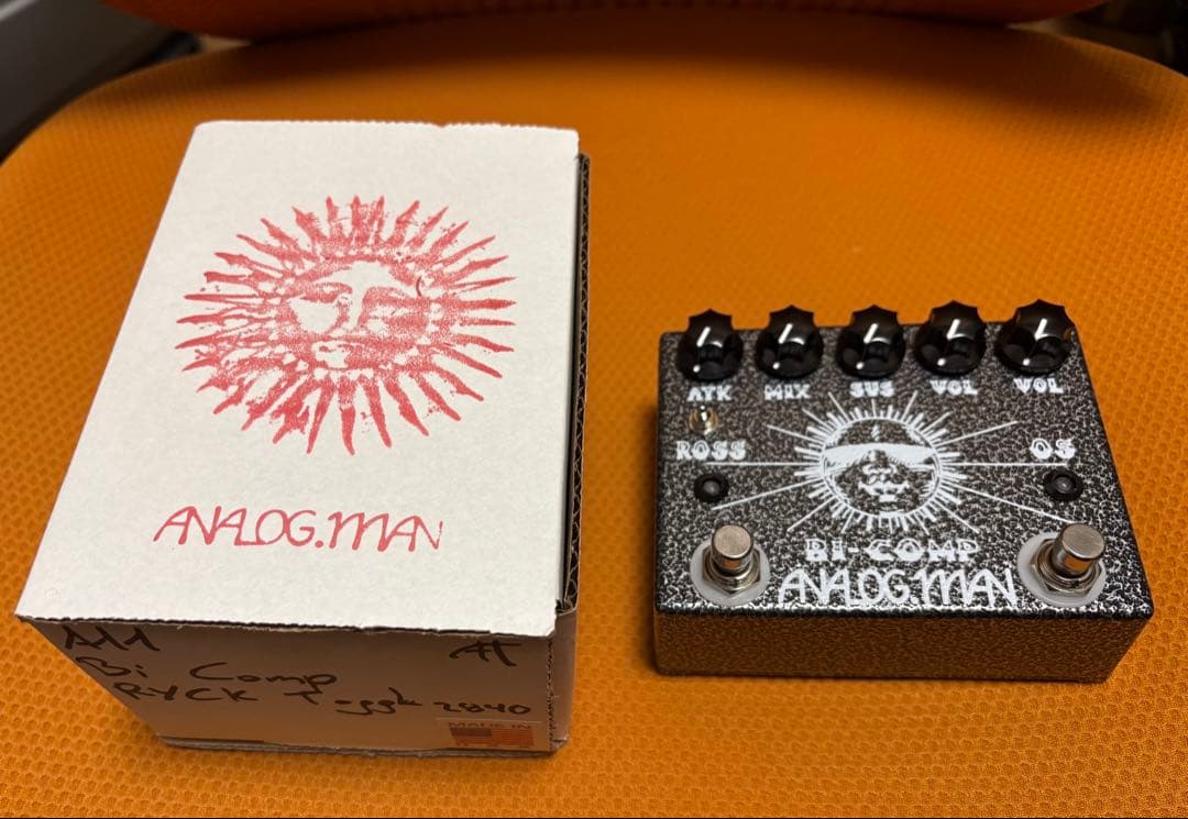 ANALOG.MAN Bi Comp ギターエフェクター　コンプレッサー