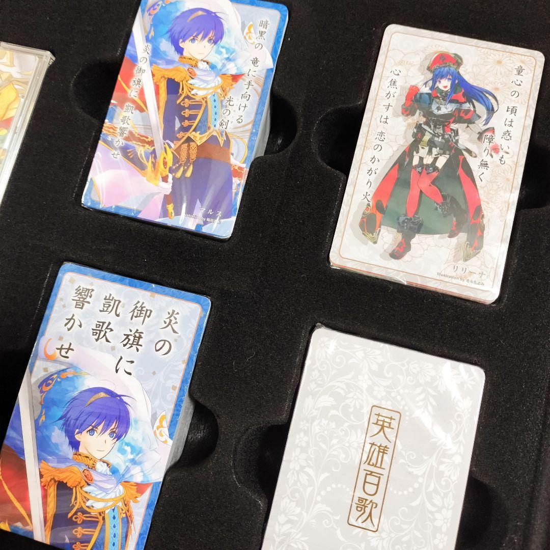 ◆値下げ中 ファイアーエムブレム 英雄百歌 かるた FE マルス アイク アンナ