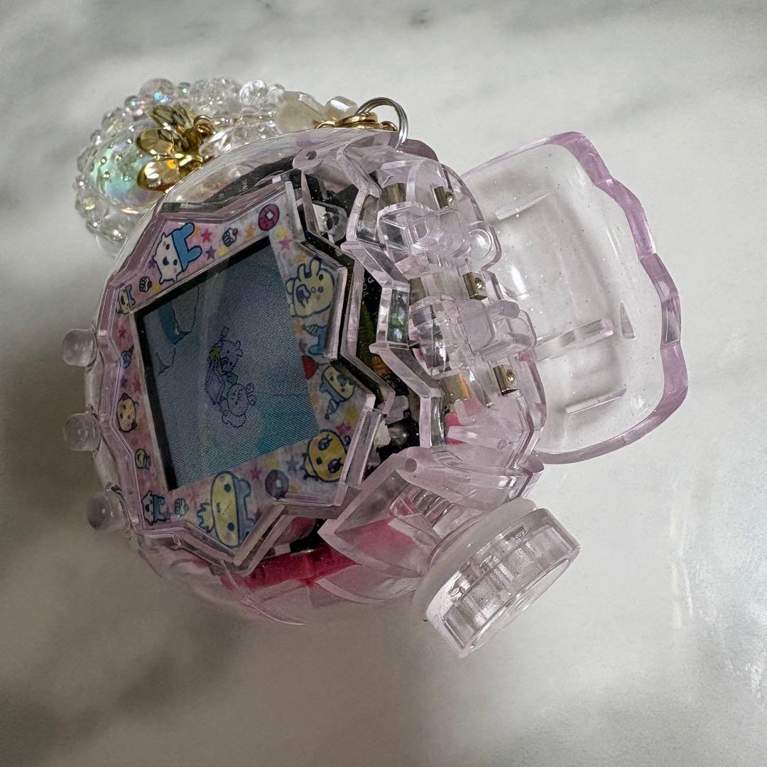 たまごっちパラダイス パウダーラメ入　ピンククリア 透明