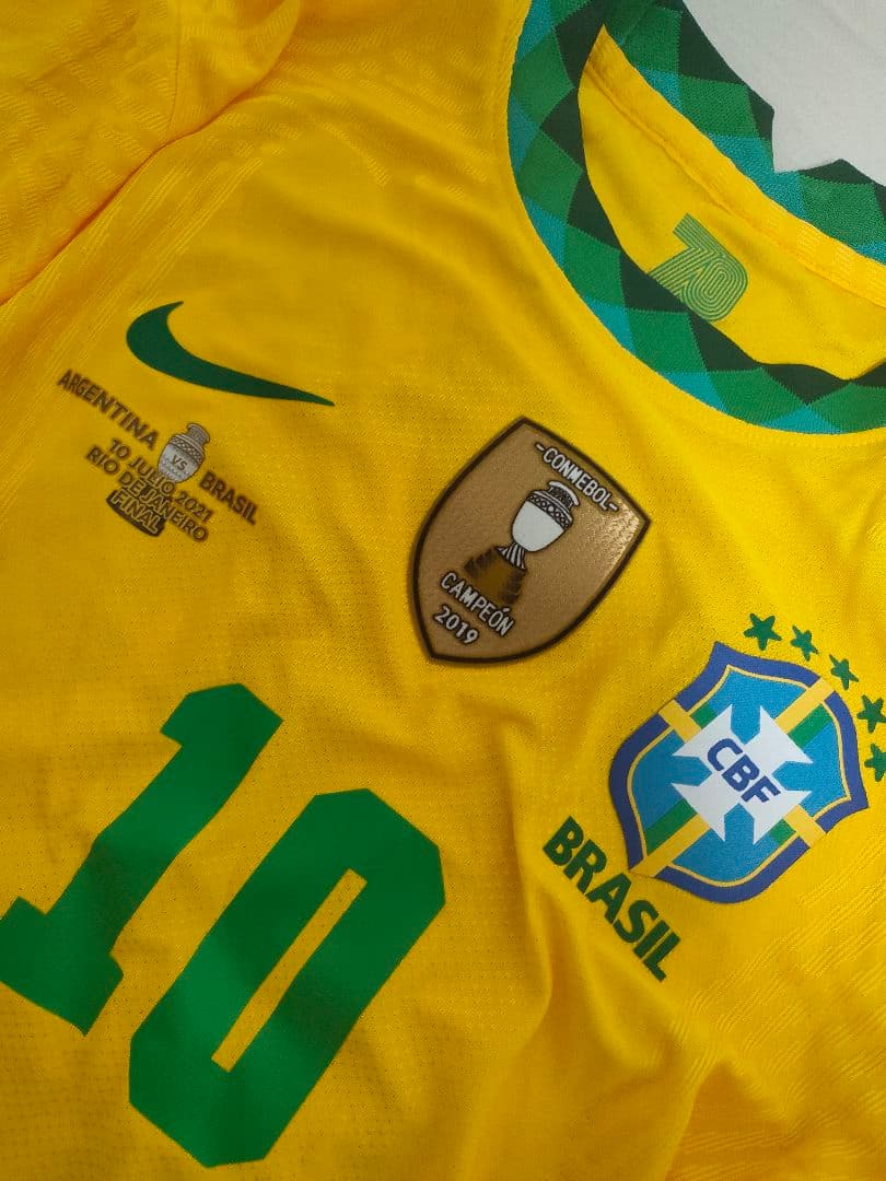 #10ネイマールブラジル代表 2019年 コパ・アメリカ優勝モデル