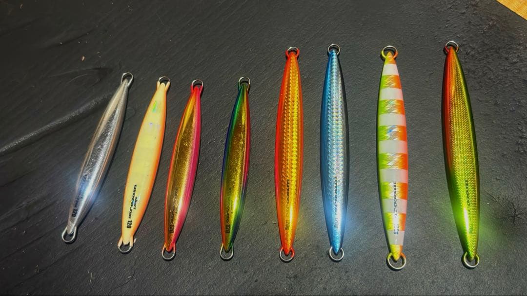 ウロコジグ120g 8本セット