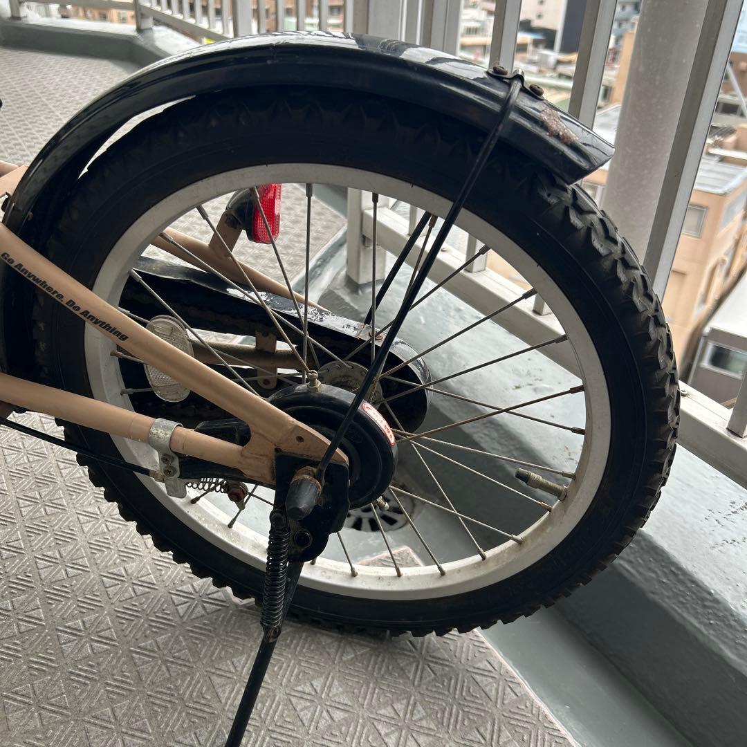 Skateboards様 Jeep 子供用自転車 18インチ ベージュ ジープ