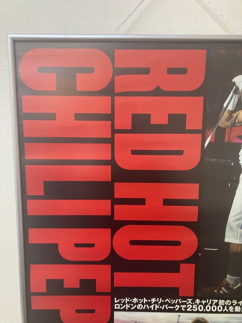 レッドホットチリペッパーズ LIVE IN HYDE PARK B2ポスター
