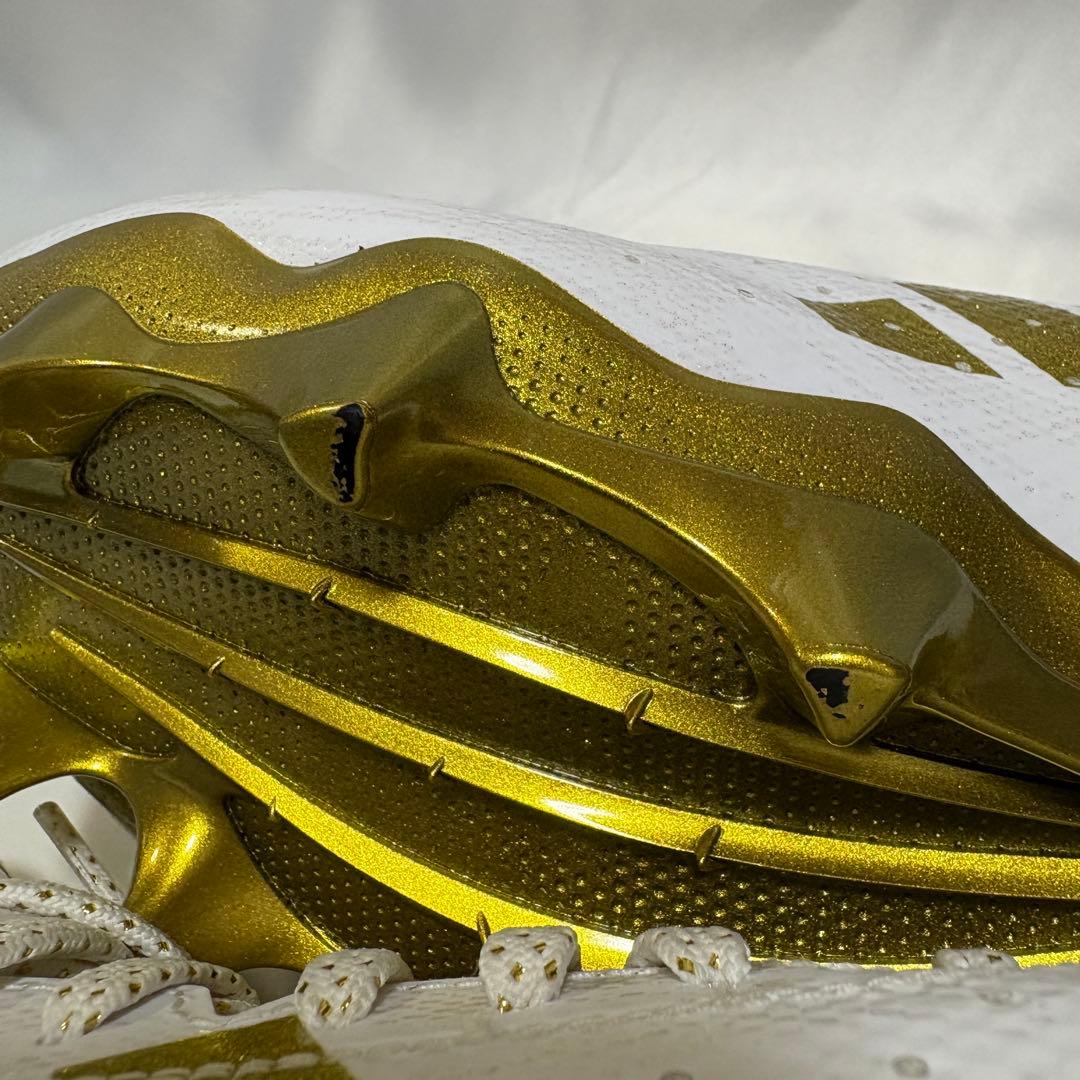 Adizero Impact Cleats　WHT/GLD　27.5㎝　N