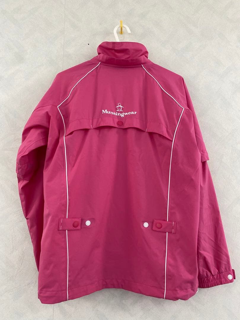 美品 Munsingwear 3WAYレインジャケット 動体裁断 M レディース