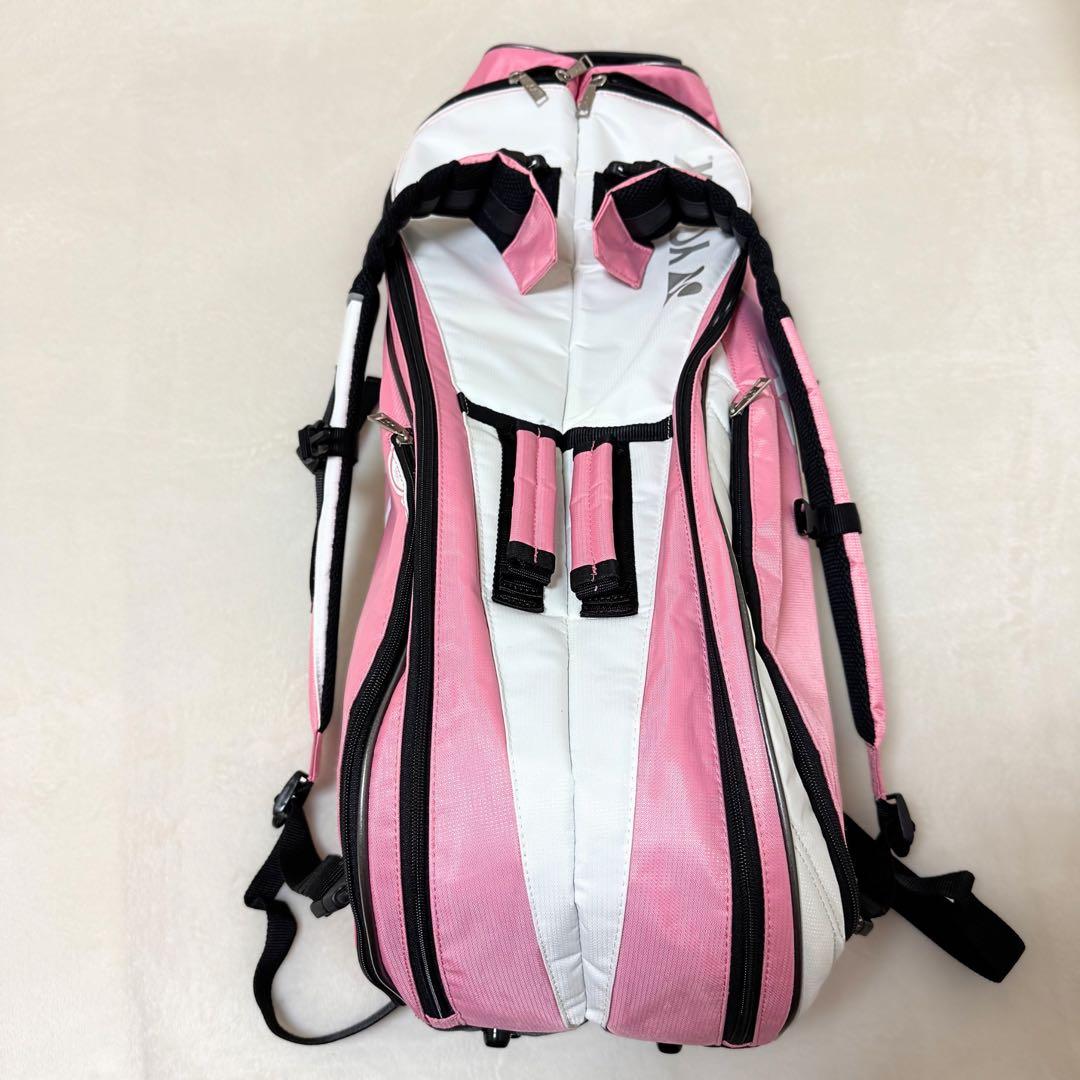 【YONEX】美品 バドミントンバッグ ラケットバッグ テニス ピンク