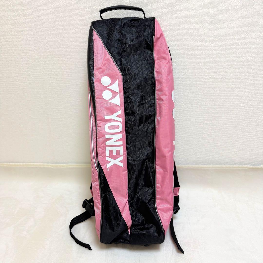 【YONEX】美品 バドミントンバッグ ラケットバッグ テニス ピンク