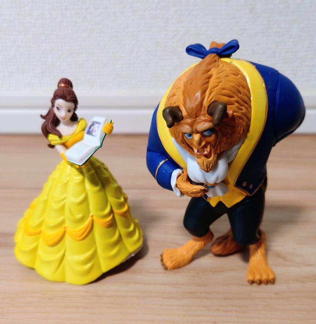 ディズニーフィギュア プリンセス ベルと野獣 フィギュアセット