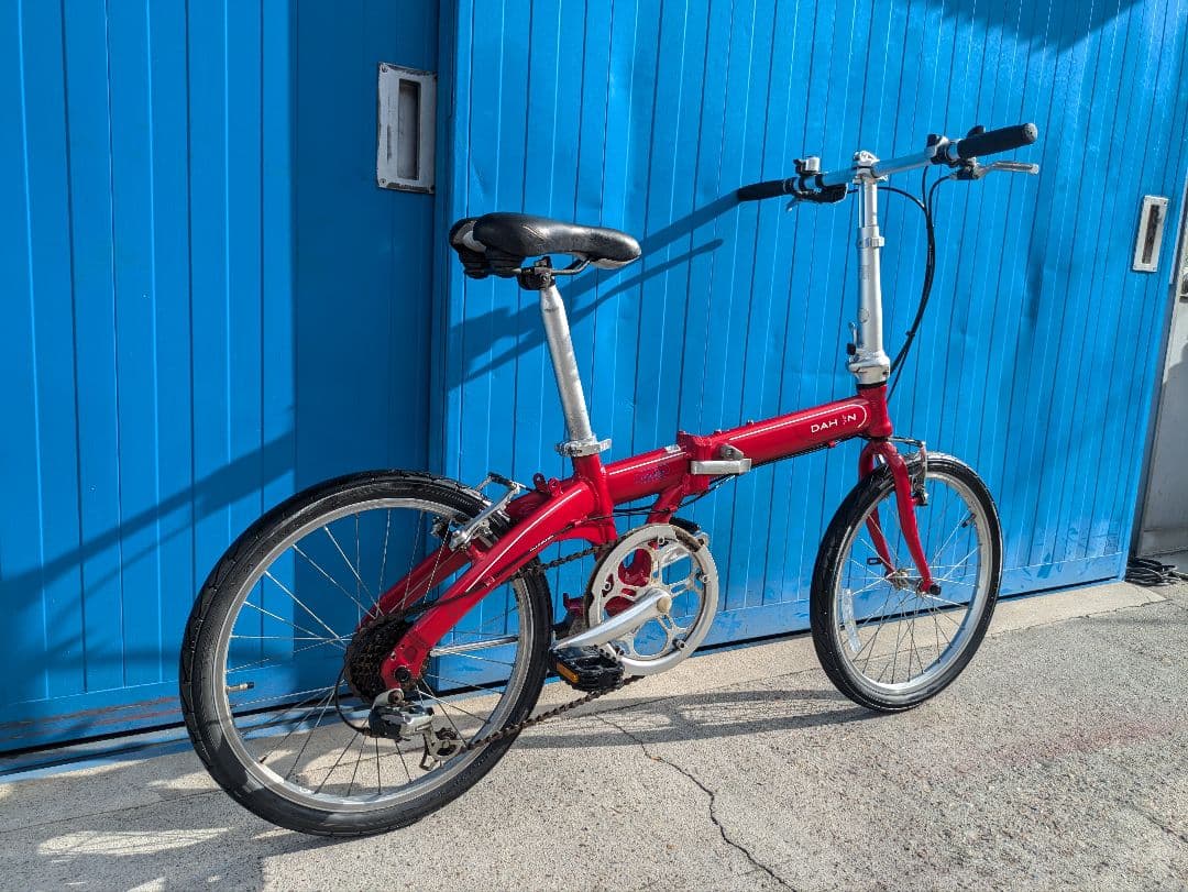 DAHON route 20インチ　折り畳み　中古　自転車 名古屋市夜配送無料