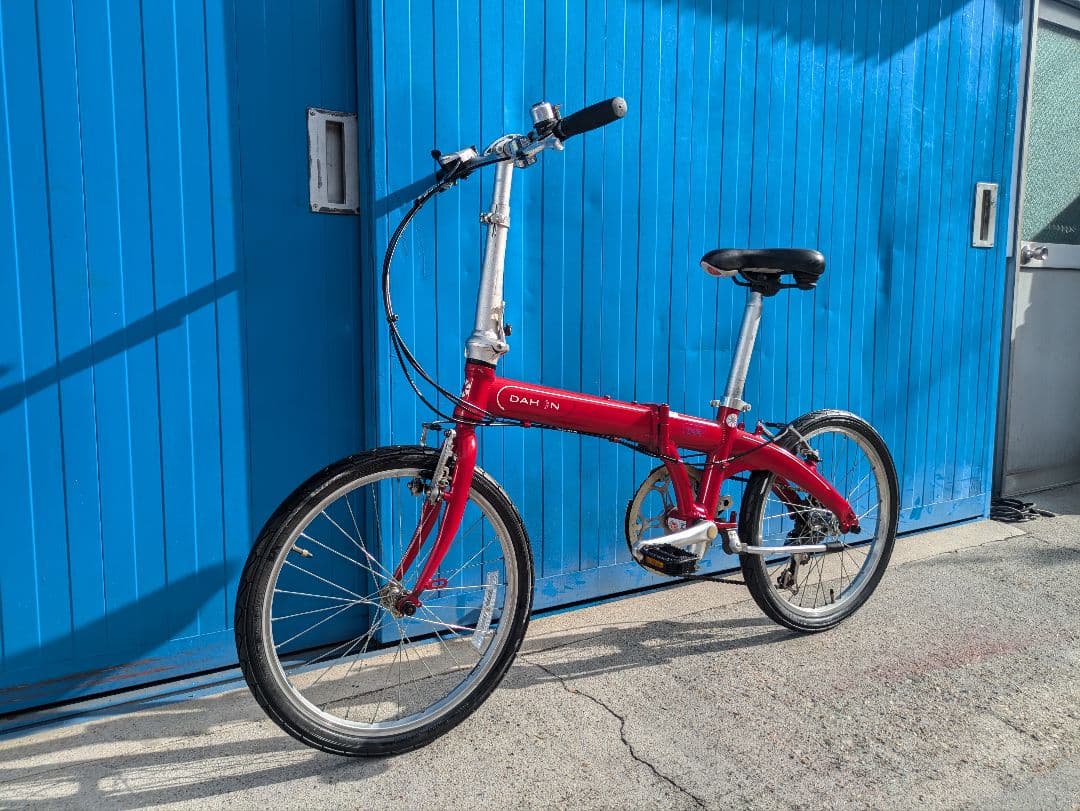 DAHON route 20インチ　折り畳み　中古　自転車 名古屋市夜配送無料