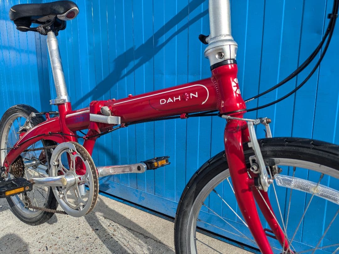 DAHON route 20インチ　折り畳み　中古　自転車 名古屋市夜配送無料